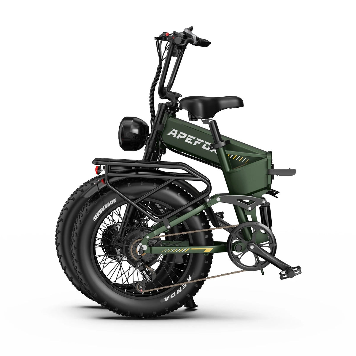 E-bike pieghevole doppio motore 250W 48V 1080Wh autonomia 100km ruote fat