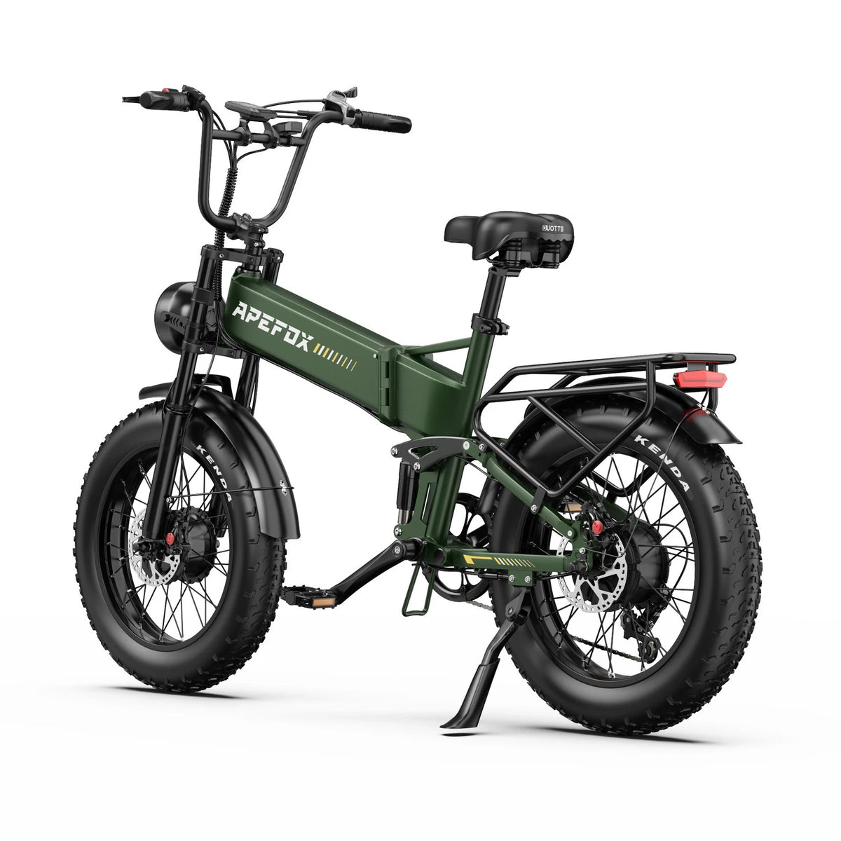 E-bike pieghevole doppio motore 250W 48V 1080Wh autonomia 100km ruote fat