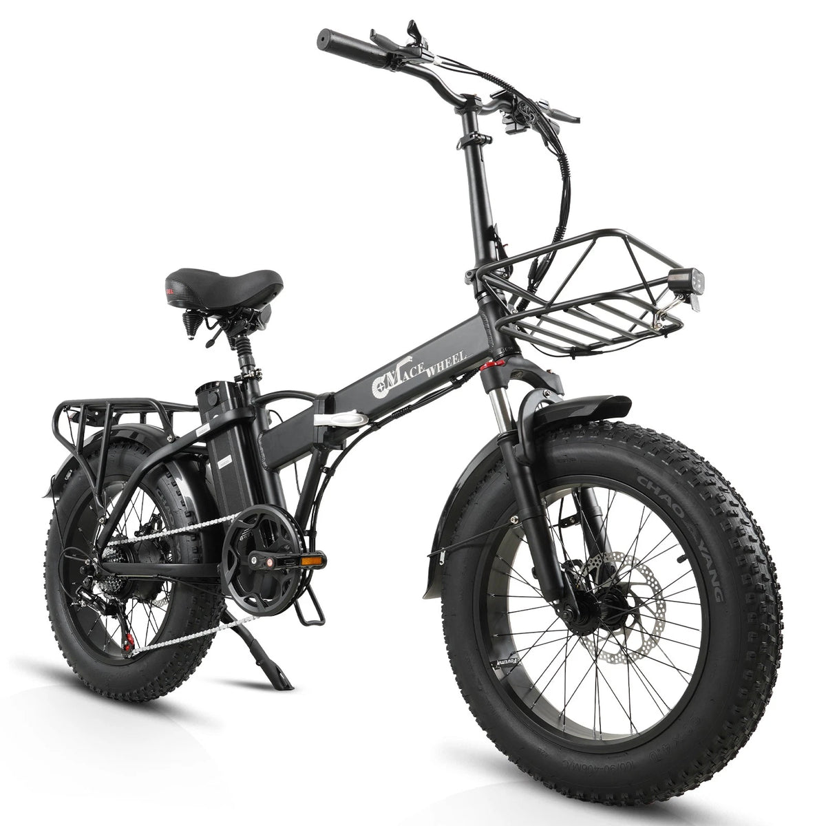 Bici Elettrica Pieghevole Adulti Gomme Fat 20"×4.0 Batteria 48V 18Ah 25km/h