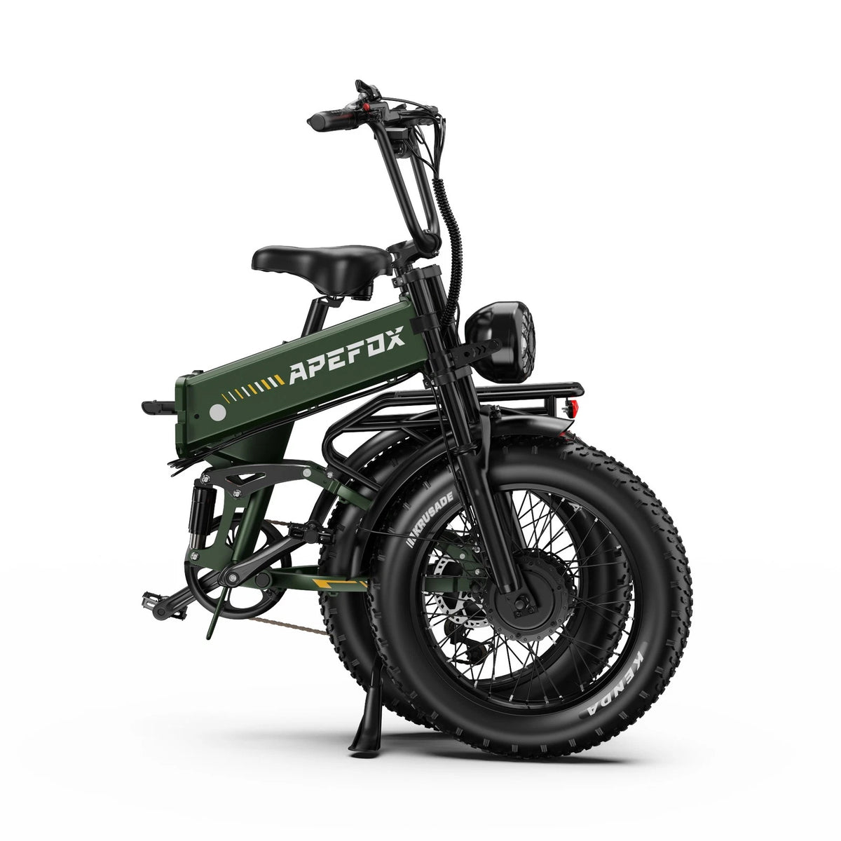 E-bike pieghevole doppio motore 250W 48V 1080Wh autonomia 100km ruote fat