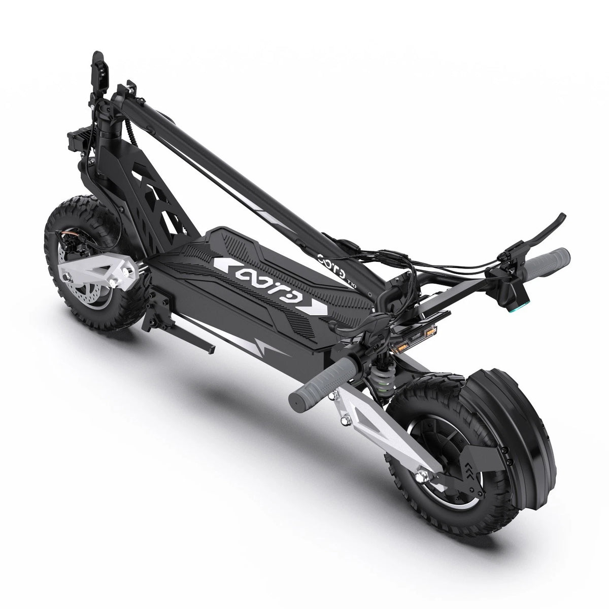 Monopattino Ripiegabile Elettrico 250W Ruote Fuoristrada11 Pollici 25 km/h 45 km