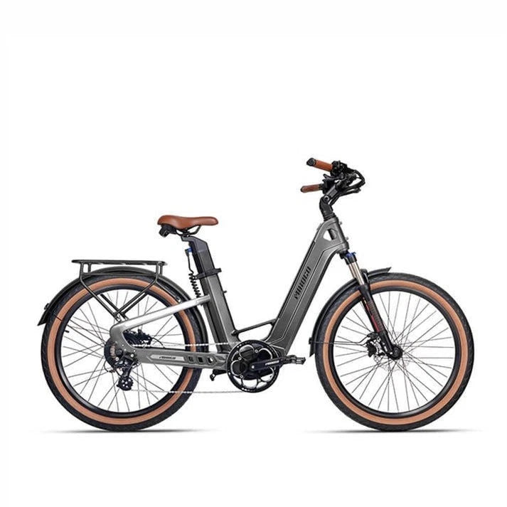 Bici Elettrica Doppia Batteria Motore 250W Autonomia 206km Navigazione Bluetooth