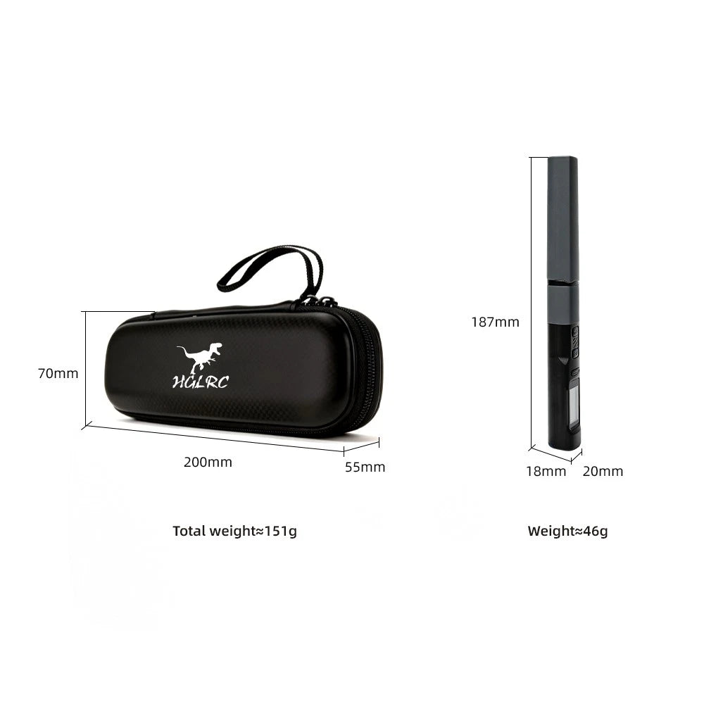Kit Cautín Eléctrico 70W 100-450℃ 3 puntas reparación electrónica bricolaje
