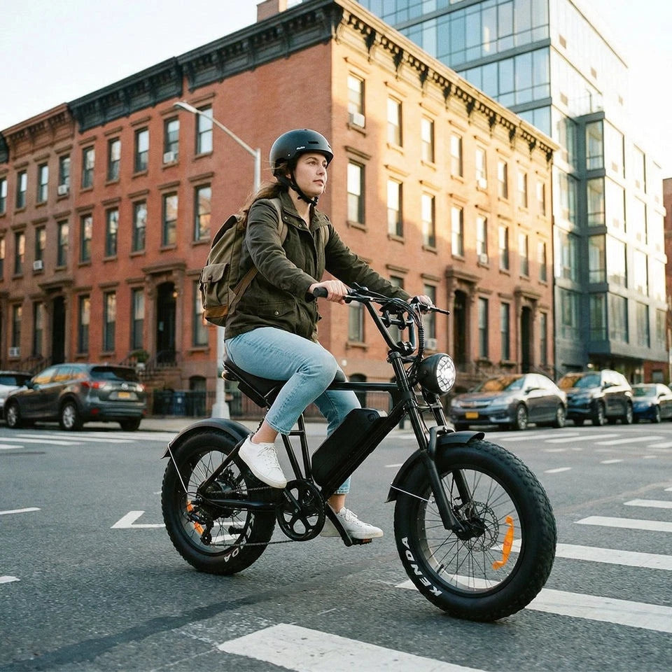 Bici Elettrica Fuoristrada 7 Velocità 25 Km/h Sospensione Completa 48v 720wh