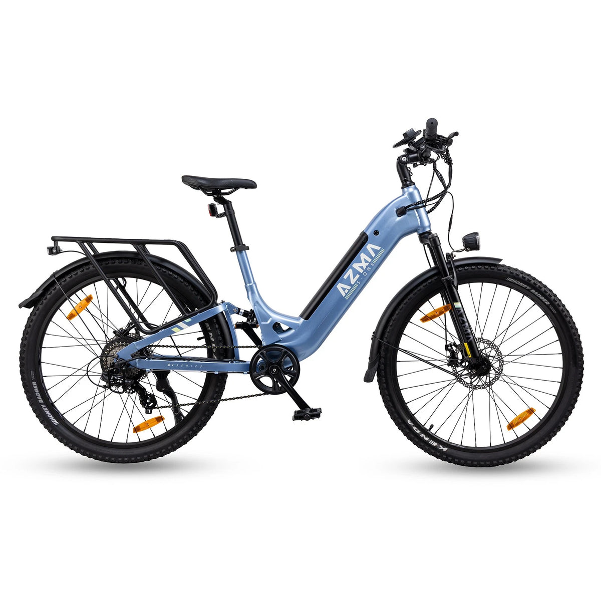 Bici Elettrica 27,5" Bici Elettrica 48v 720Wh Con Telaio A Passaggio Basso