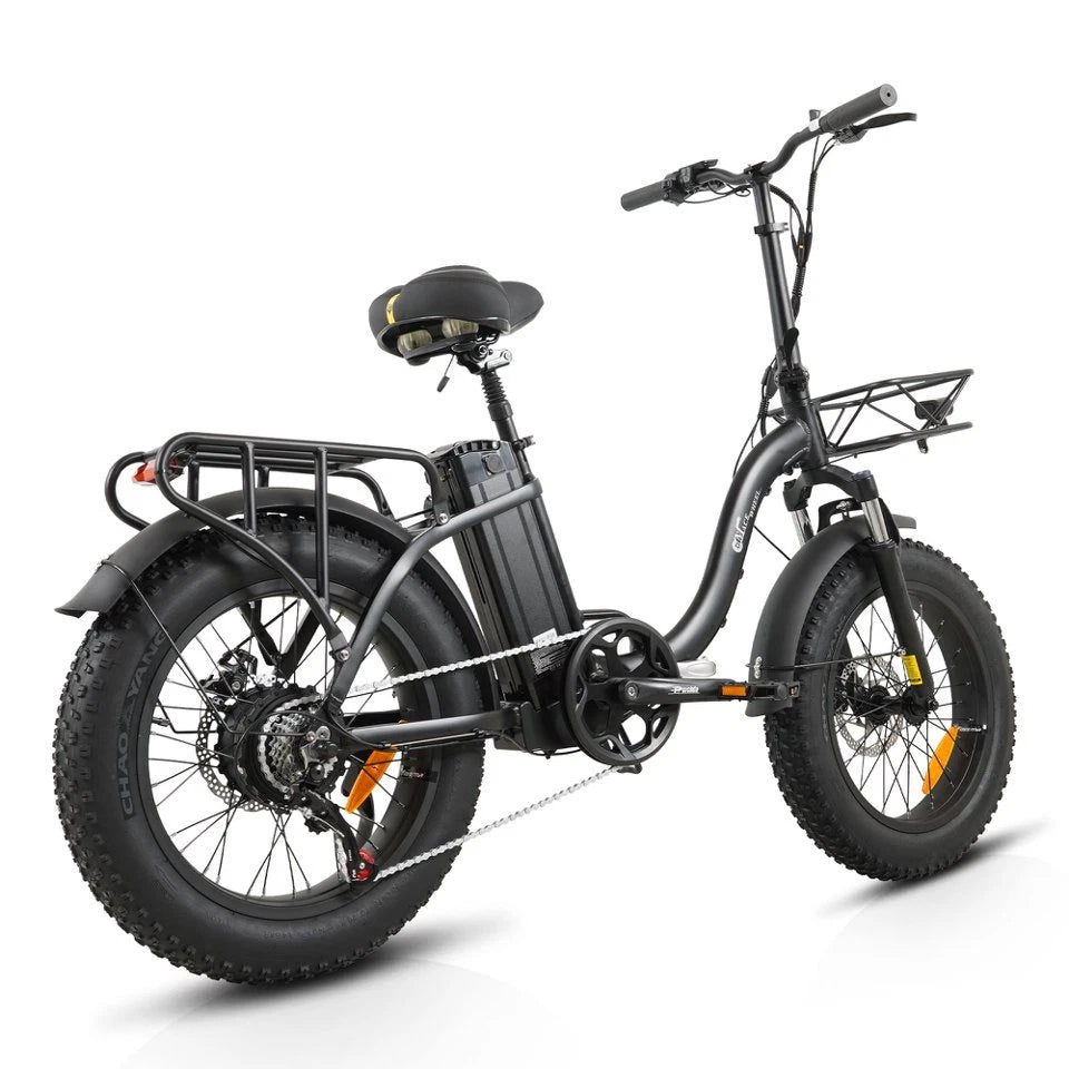 E-bike Pieghevole 20×4 Gomme Grasse Batteria 864Wh Rimovibile Autonomia 55km