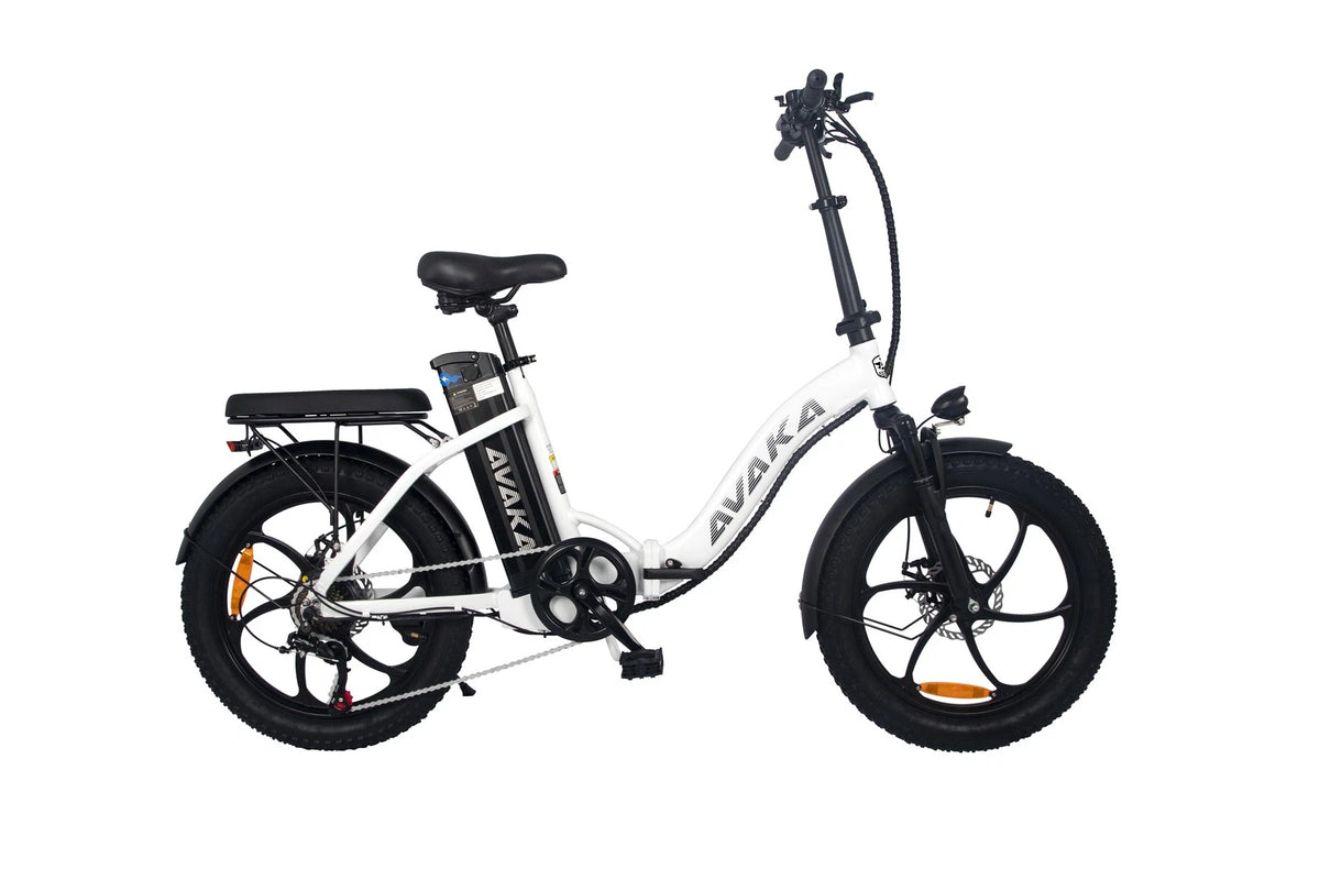 Bici elettrica pieghevole per adulti 48V 18,2Ah 20" gomme larghe, bici da città