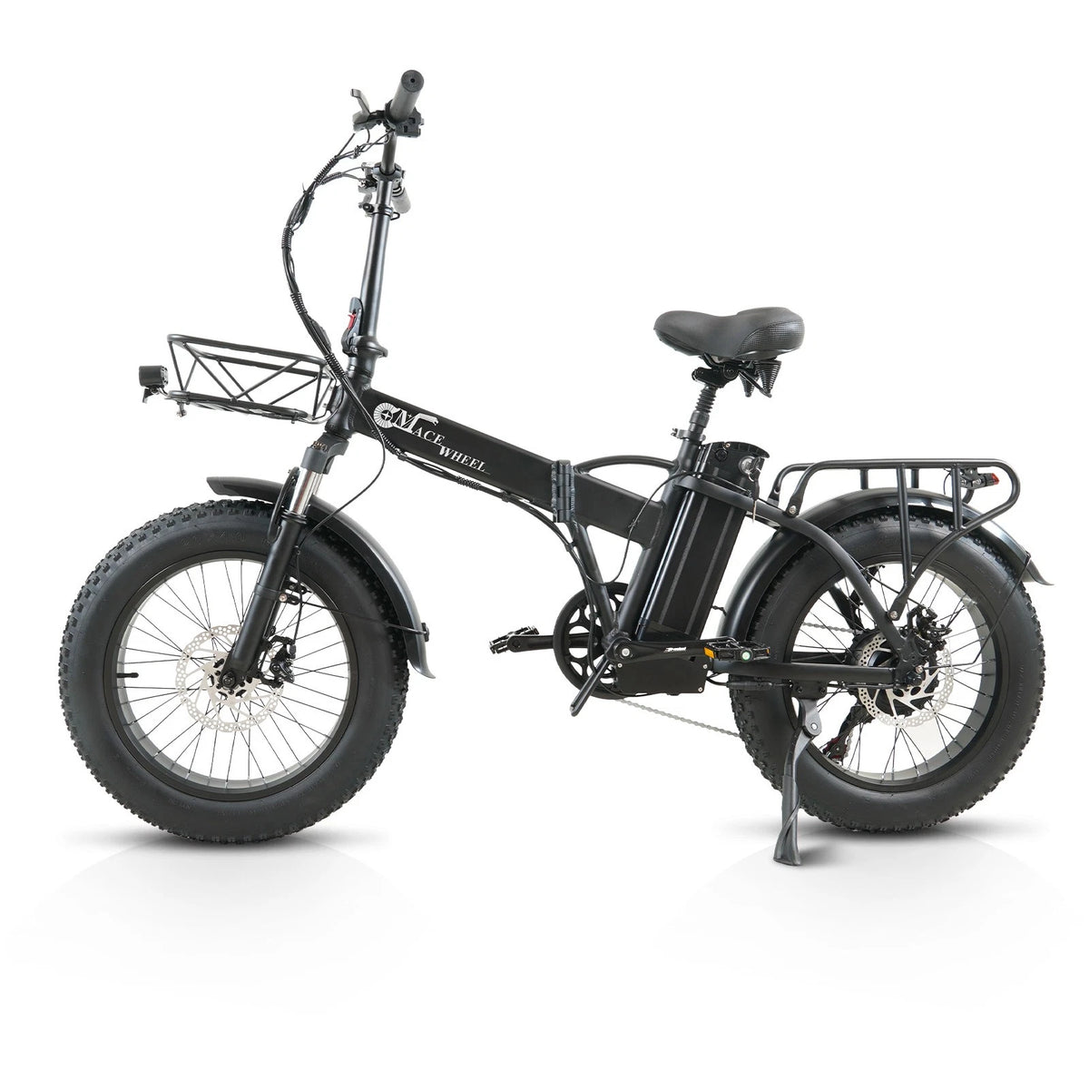 Bici Elettrica Pieghevole Adulti Gomme Fat 20"×4.0 Batteria 48V 18Ah 25km/h