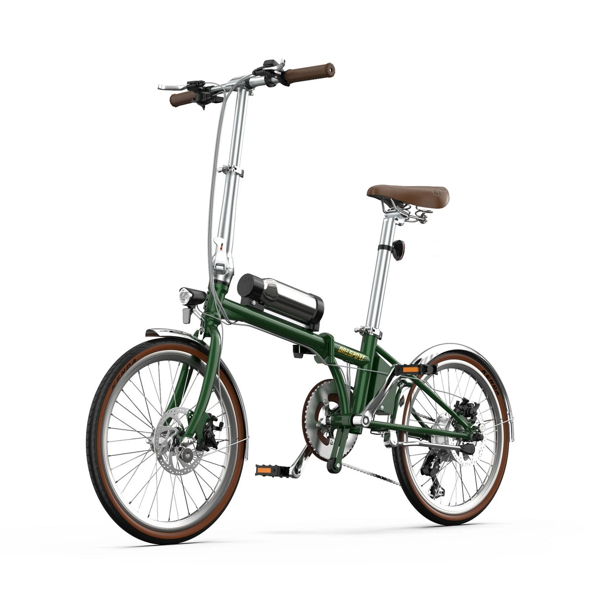 ONESPORT OT02 Pro Bicicletta Elettrica Pieghevole Leggera Acciaio Cromoly 250W