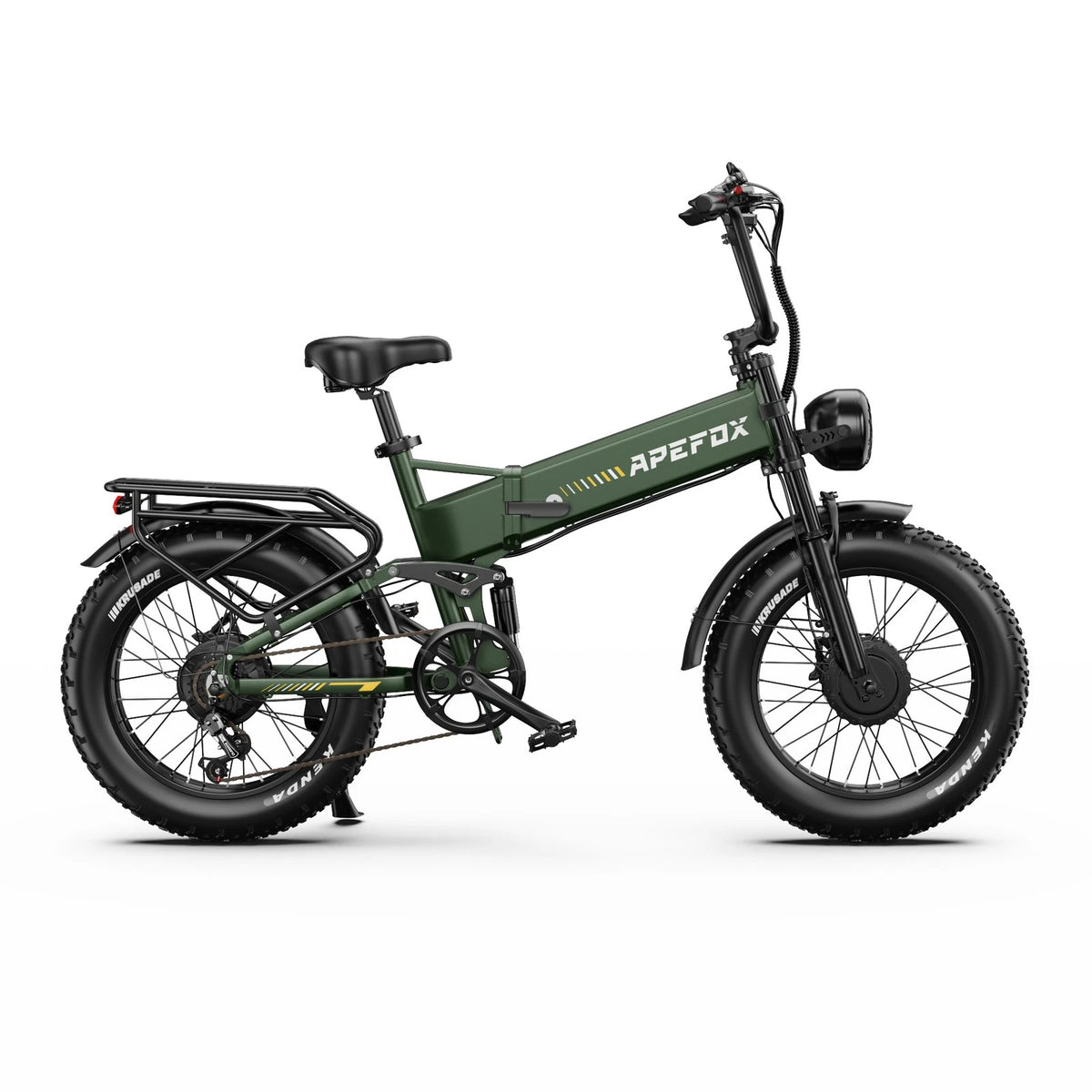 E-bike pieghevole doppio motore 250W 48V 1080Wh autonomia 100km ruote fat
