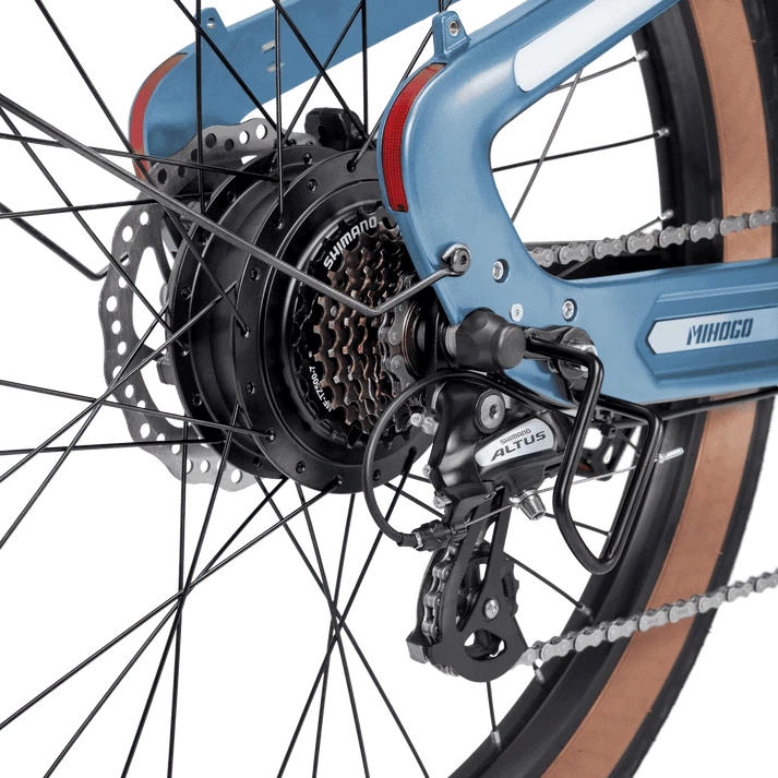 Bici Elettrica Doppia Batteria Motore 250W Autonomia 206km Navigazione Bluetooth