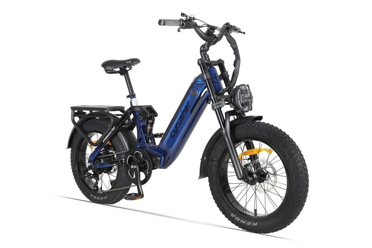 Bici Elettrica A Telaio Basso 52v 20ah Autonomia 110 km Sospensione Integrale