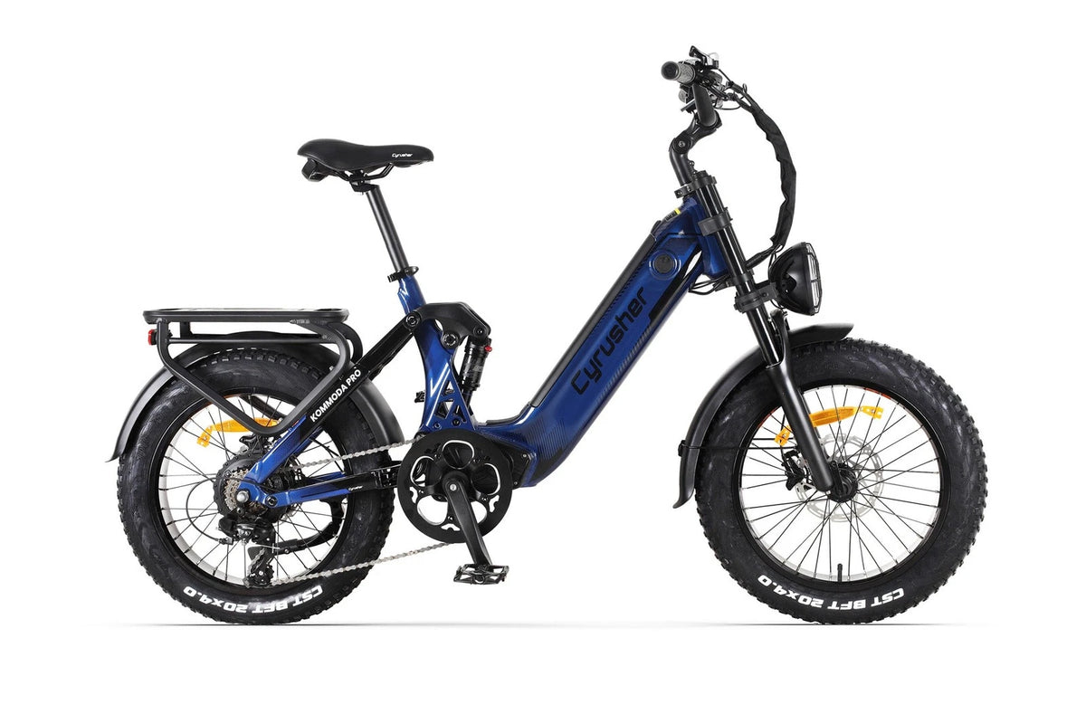 Bici Elettrica A Telaio Basso 52v 20ah Autonomia 110 km Sospensione Integrale