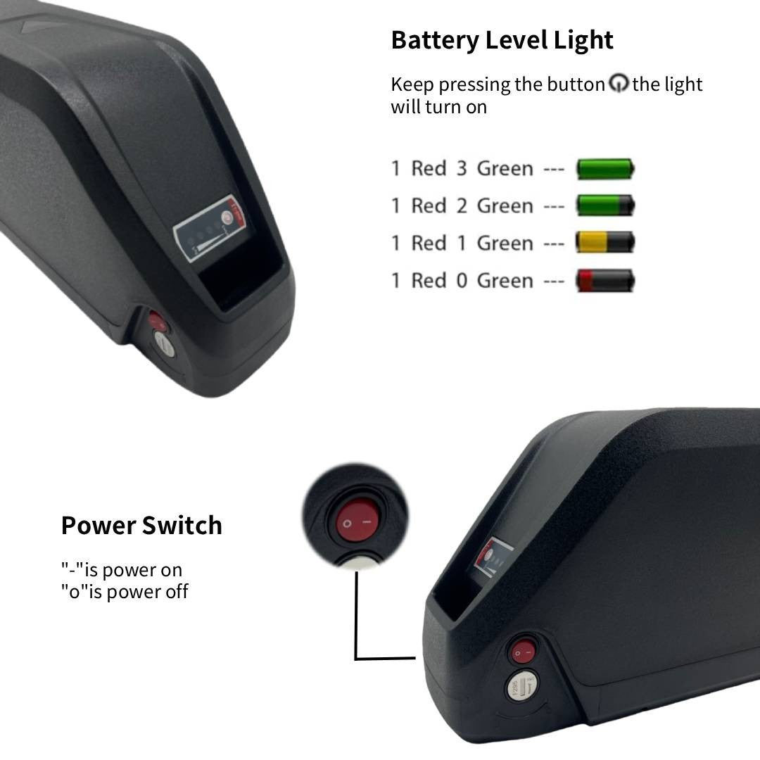 ENGWE Batteria al Litio 48V 30Ah per E-Bike BMS 30A Compatibile 500W-1500W