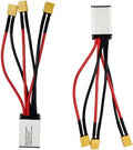 E‑Bike Dual‑Pack Balancer Parallel Cable, Discharge Converter Adapter, 20‑55V Range Extender for Two Power Packs Parallel Working