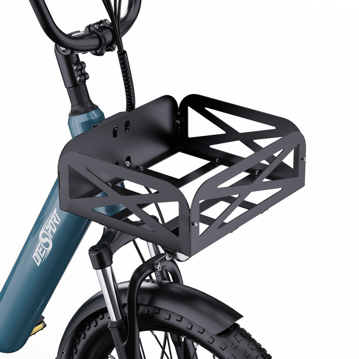 Bici elettrica cargo Fat Bike 20" 250W 25km/h 7 marce batteria estraibile 100km