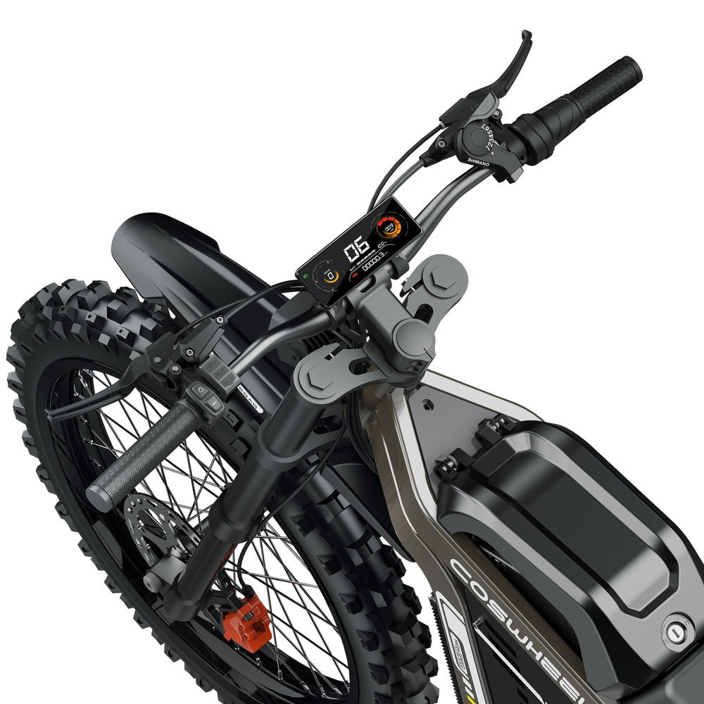 COSWHEEL R19 E-Bike Off Road 72V 9000W 200km Motocicletta Elettrica Adult E-bike