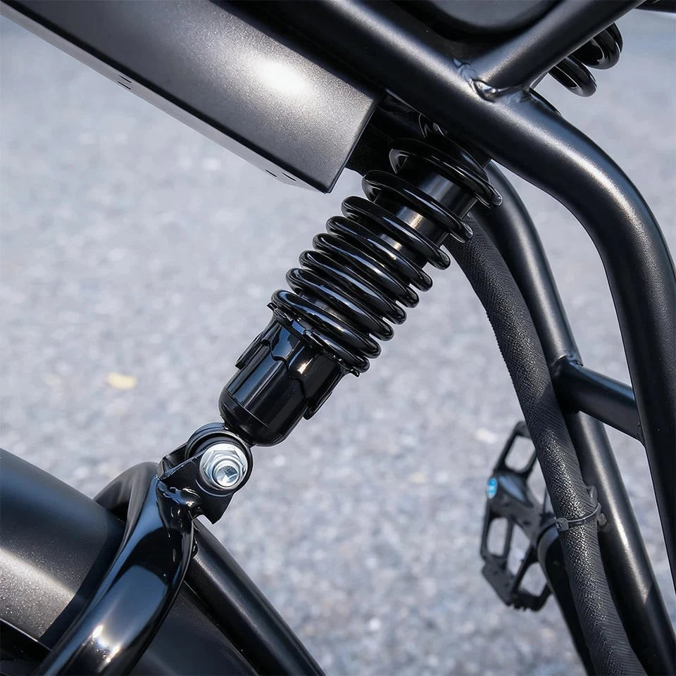 Bici Elettrica Fuoristrada 7 Velocità 25 Km/h Sospensione Completa 48v 720wh