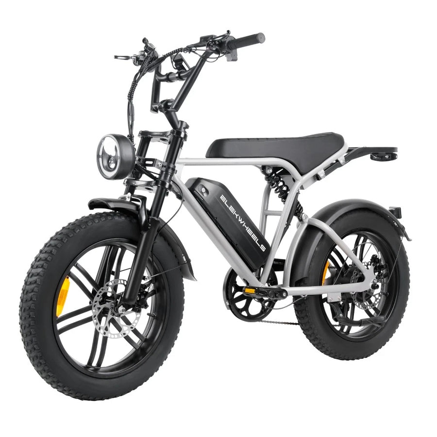 Bici Elettrica Fuoristrada 7 Velocità 25 Km/h Sospensione Completa 48v 720wh