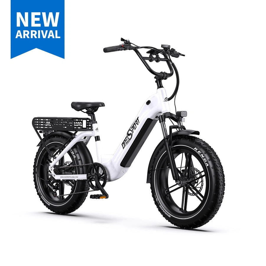 ONESPORT OT08 Bicicletta Elettrica 20" 864Wh 7Vel Autonomia 90km City Pendolare