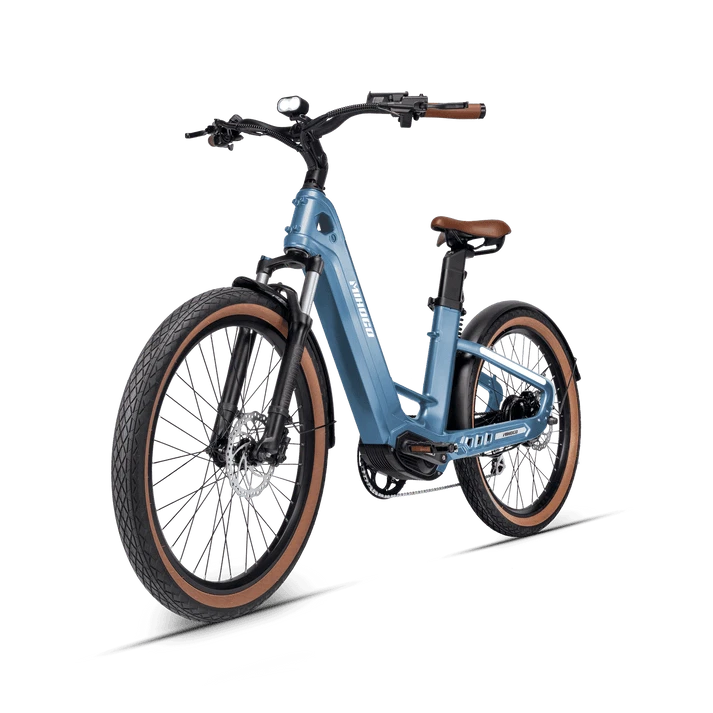Bici Elettrica Doppia Batteria Motore 250W Autonomia 206km Navigazione Bluetooth