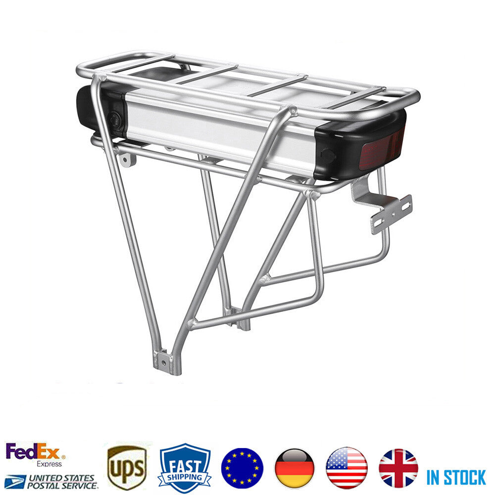 Pacco batteria agli ioni di litio 36V 20Ah portapacchi posteriore per e‑bike