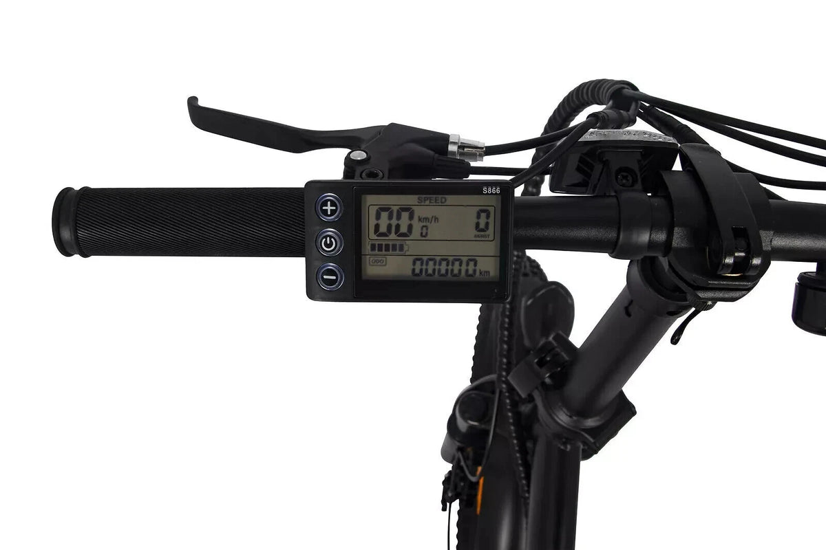 Bici elettrica pieghevole per adulti 48V 18,2Ah 20" gomme larghe, bici da città