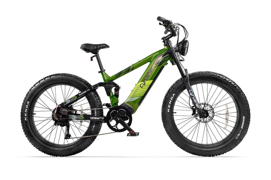 Bici Elettrica Montagna Fuoristrada 52V 1040Wh Ammortizzazion<wbr/>e Pneumatica Mult