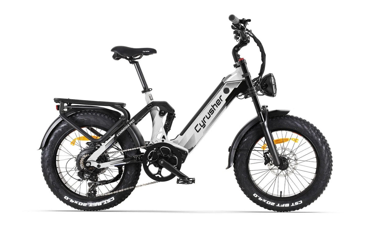 Bici Elettrica A Telaio Basso 52v 20ah Autonomia 110 km Sospensione Integrale