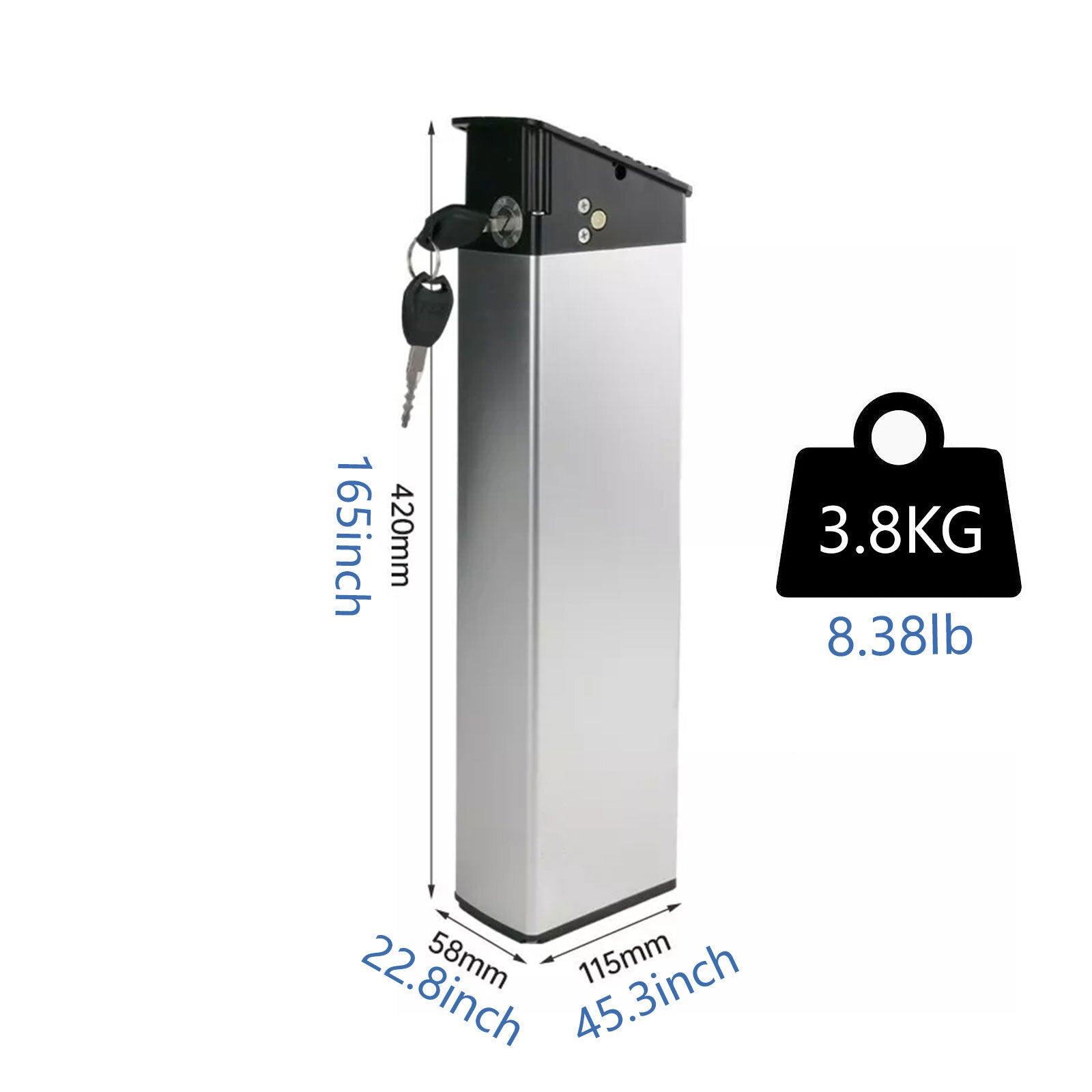 Electric Folding Bike Battery 48V 13Ah For Lankeleisi x3000plus TESGO Hummer Pro