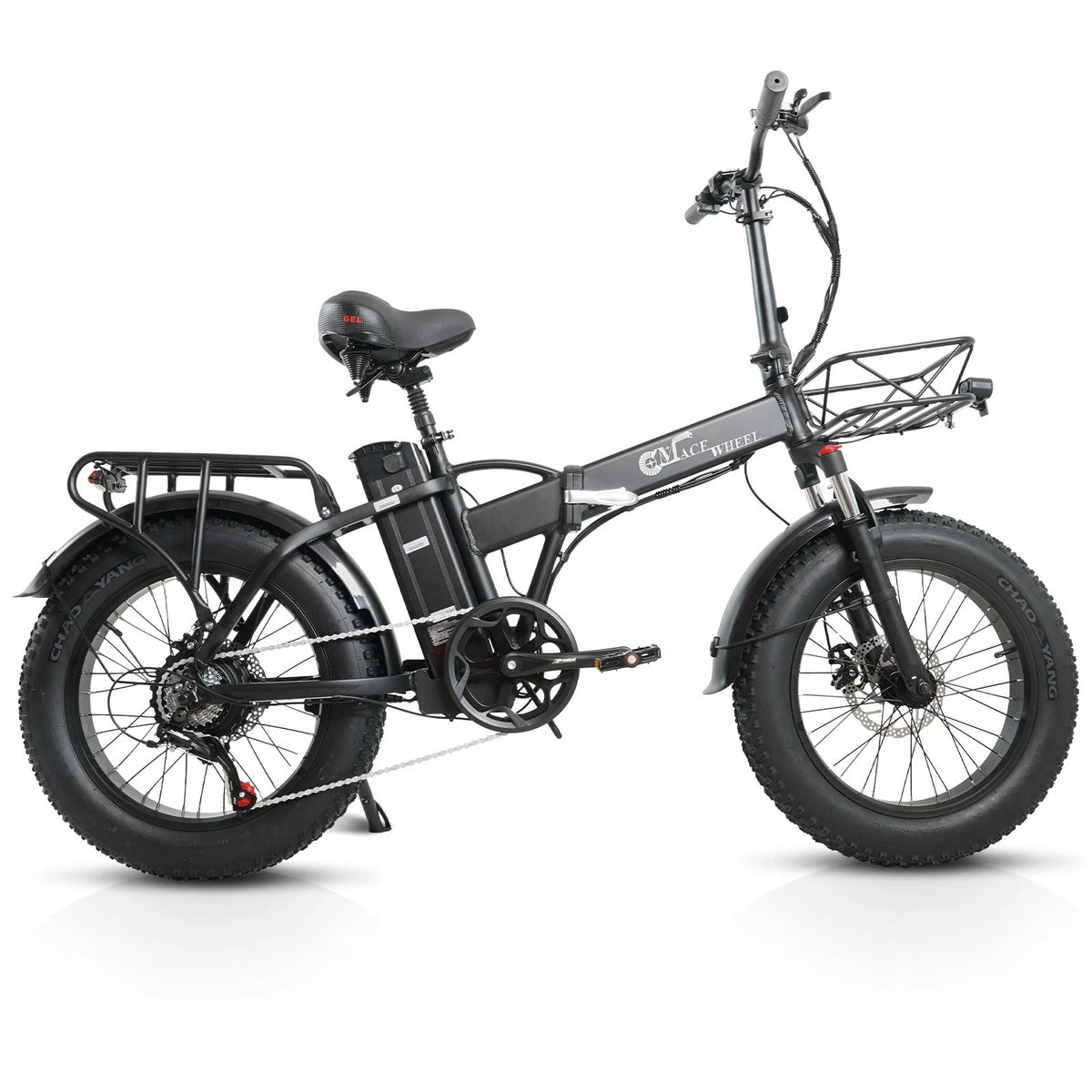Bici Elettrica Pieghevole Adulti Gomme Fat 20"×4.0 Batteria 48V 18Ah 25km/h