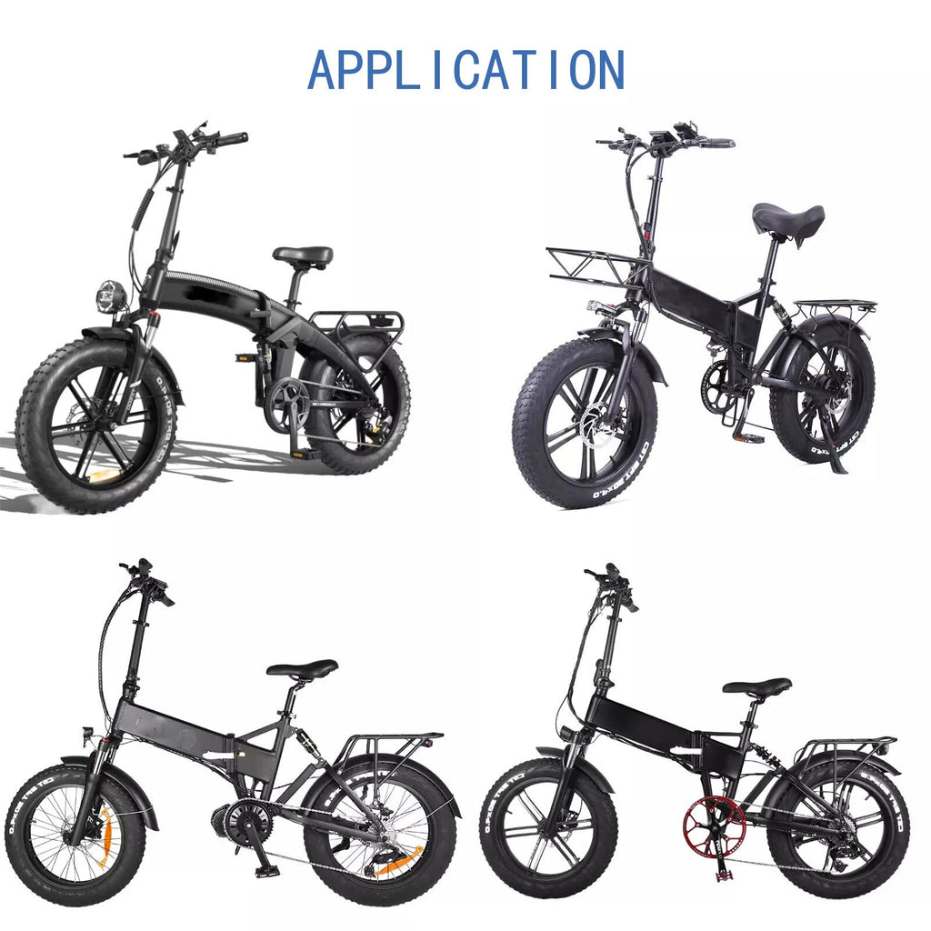 Batteria Bici Elettrica 48V 13Ah Sostitutiva per Lankeleisi x3000plus TESGO Pro