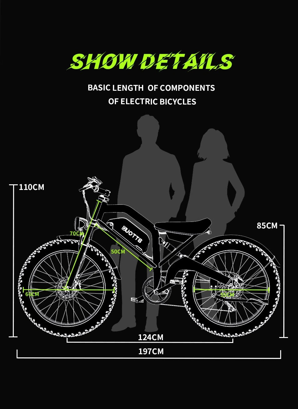 Bici Elettrica N26 Fuoristrada 250W Batteria 48V20Ah Rimovibile Gomme Grasse 26"