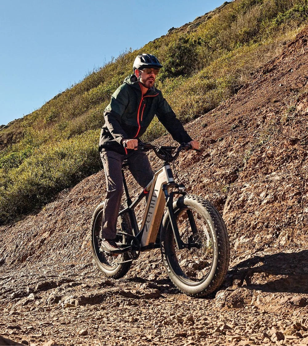 Bici elettrica da montagna E‑MTB 26" 250W 52V 20Ah tutti i terreni