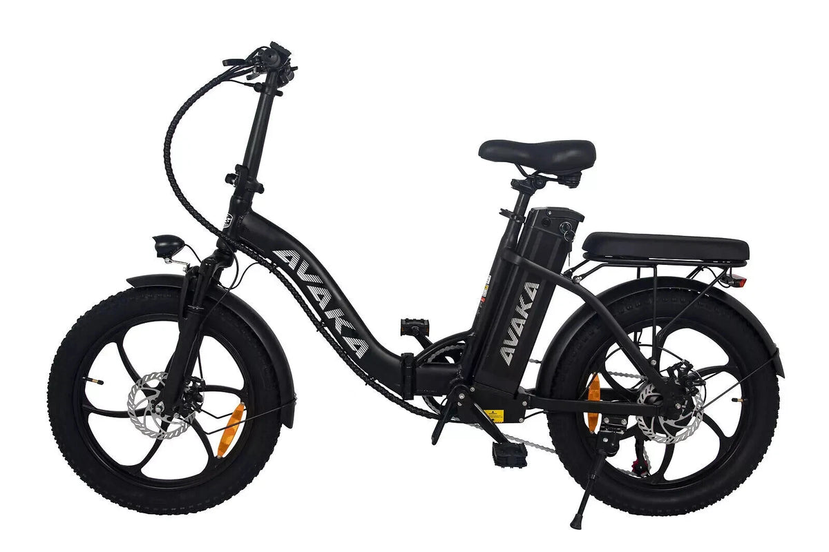 Bici elettrica pieghevole per adulti 48V 18,2Ah 20" gomme larghe, bici da città