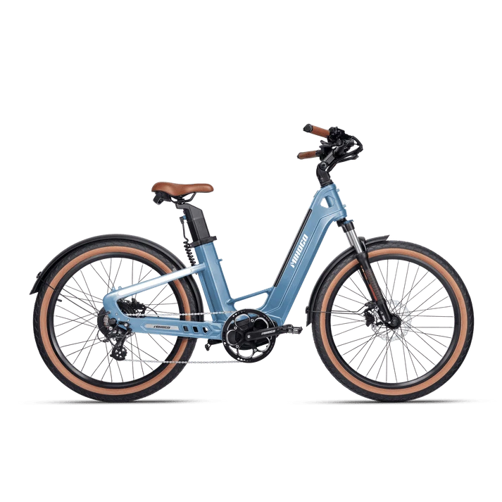 Bici Elettrica Doppia Batteria Motore 250W Autonomia 206km Navigazione Bluetooth