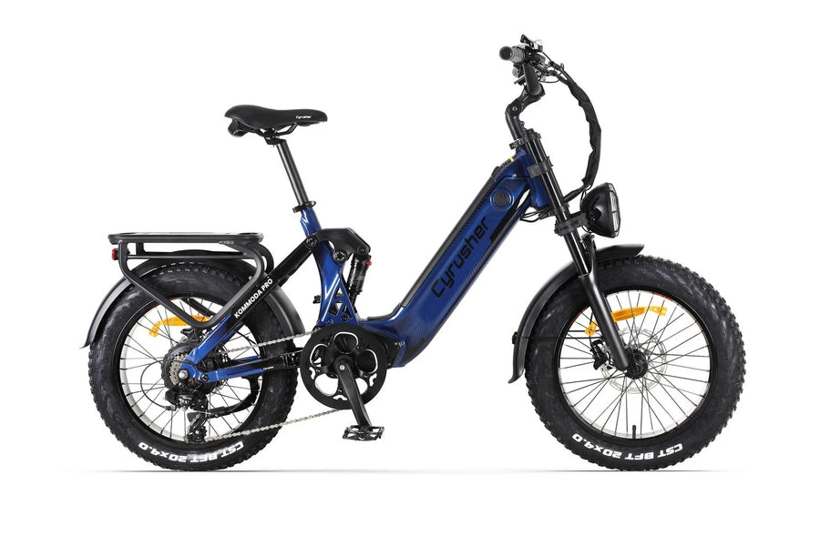 Bici Elettrica A Telaio Basso 52v 20ah Autonomia 110 km Sospensione Integrale